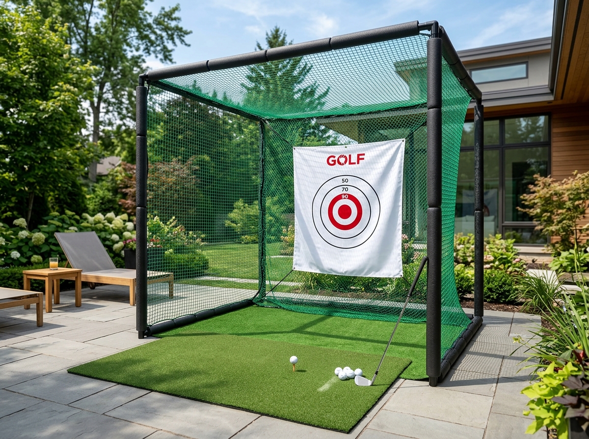Khung lưới tập golf tại nhà